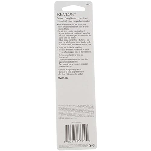 Revlon Compact Emery Board 24 ea (Pack of 2)