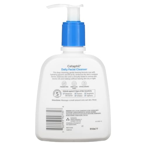 Cetaphil Daily Facial Cleanser, 8 fl oz (237 ml)