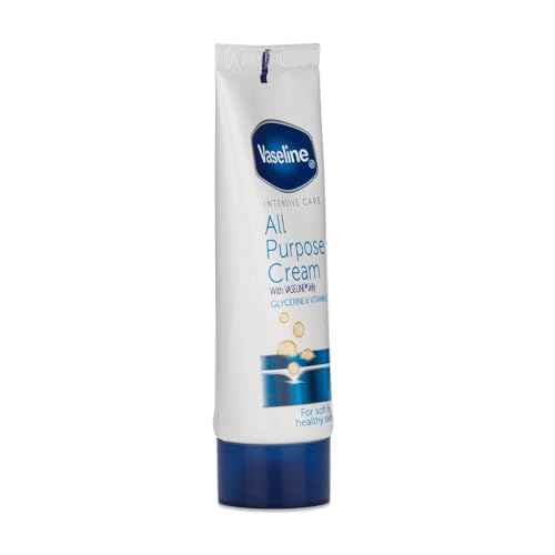Vaseline Intensive Care All Purpose Cream, Cracked Skin Relief, 4-Pack. 1.41 FL Oz Each, 4 Tubes