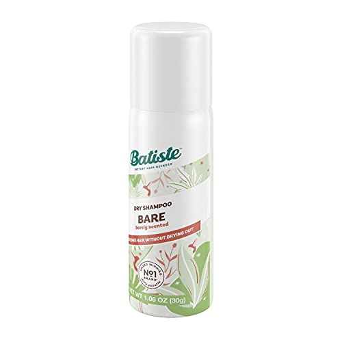 Batiste Dry Shampoo Bare Mini Travel Size 1.6 oz (Pack of 3)