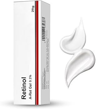 BOX2BUY Retinol Gel 0.1 Vitamin A Repairs Fine Lines & Wrinkles Age and Sun Spots, Anti-Aging Formula, 20 Gram