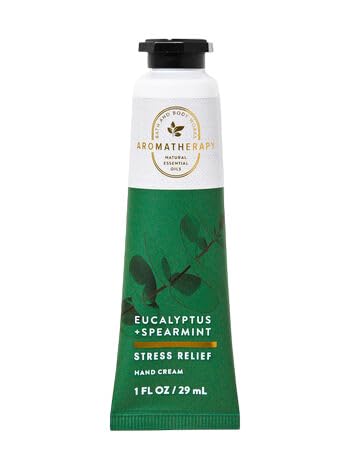 Bath & Body Works Eucalytus & Spearmint Shea Butter Hand Cream 1 OZ (Eucalytus & Spearmint)