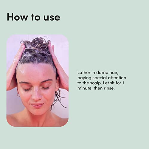 hers Triple Threat Shampoo for Women, 2 Pack - Thickening, Moisturizing, Reduces Shedding - Color Safe Hair Loss Shampoo with Biotin - Napa Rose - 2 x 6.4 fl oz