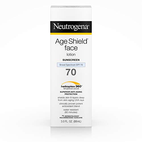 Neutrogena Age Shield Face Lotion Sunscreen Broad Spectrum SPF 70 - 3 Oz