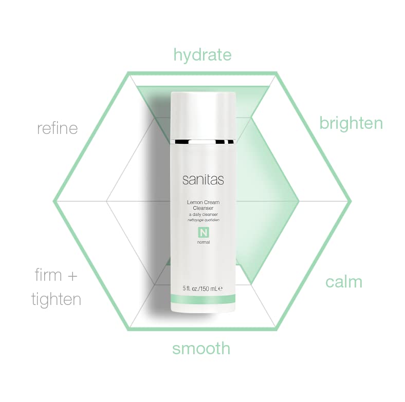 Sanitas Skincare Lemon Cream Cleanser 200 Ml.