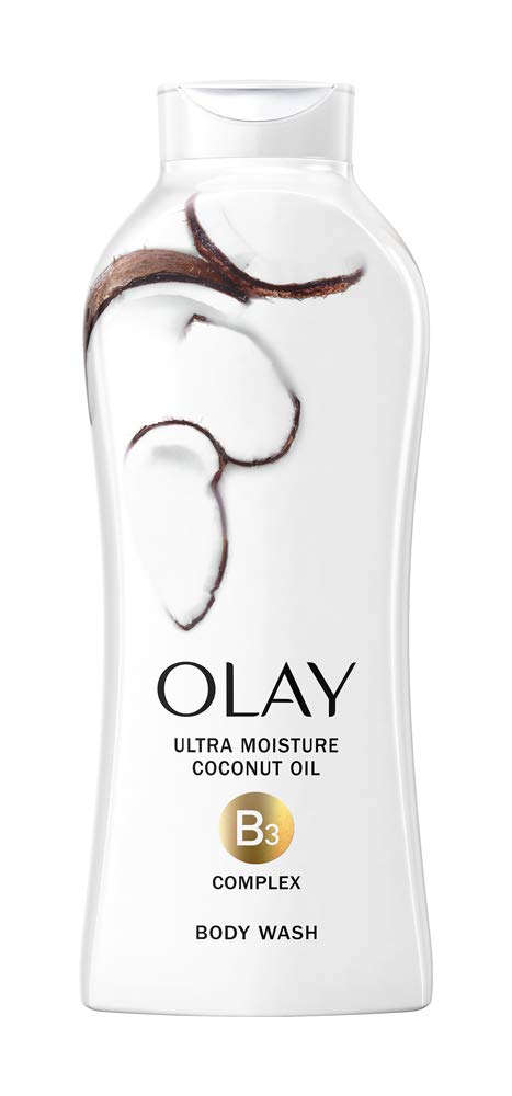 Olay Body Wash Ultra Moisture Coconut Oasis 22 Ounce (650ml) (2 Pack)