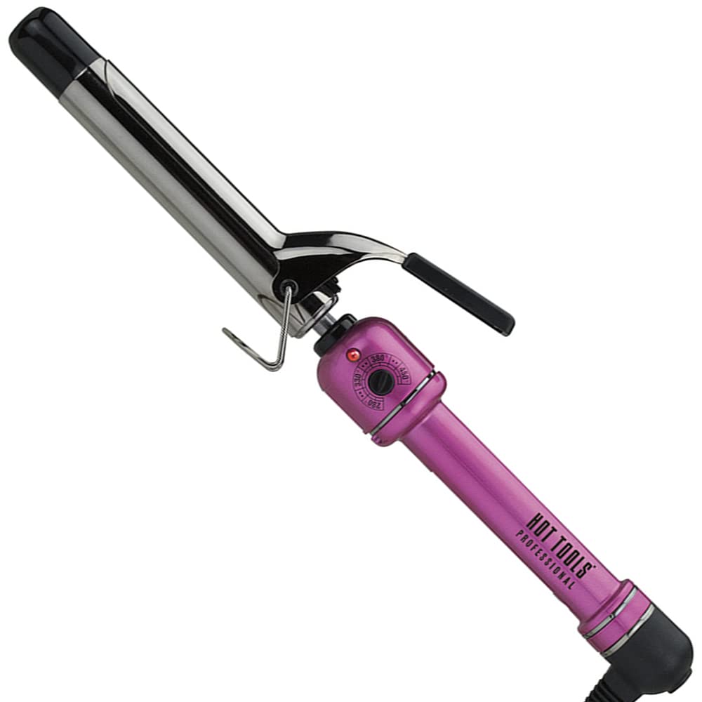 Hot Tools PINKTITANIUM Salon Titanium Curling Iron 1 Inch