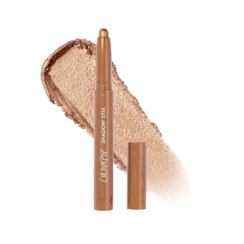ColourPop Shadow Stix - Cream Eyeshadow Stick with Long-Lasting Color - Multi-Use Cream Makeup with a Built-In Sharpener & Precise Tip for Easy Application - Walk of Fame (0.05 oz)