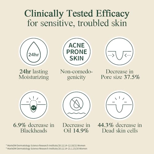 Pyunkang Yul [PKY] Calming Moisture Barrier Cream Instantly Soothes Sensitive Skin, Hyaluronic Acid & Ceramide for Hydration, Vegan, Korean Skincare (1.69 Fl. Oz, 50ml)