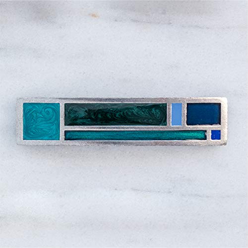 Danforth Pewter Danforth - Riversong/Twilight Large Barrette