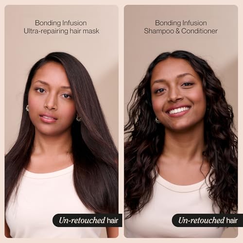 Suave Bonding Infusion Shampoo, Conditioner & Hair Mask, Restorative Treatment for Dry, Damaged Hair (3 Piece Set)