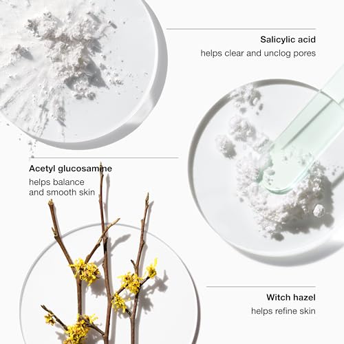 Clinique 3-Step Clarifying Lotion Face Exfoliator 1 | Toner With Witch Hazel + Salicylic Acid | For Very Dry Skin Types, 13.5 Fl Oz