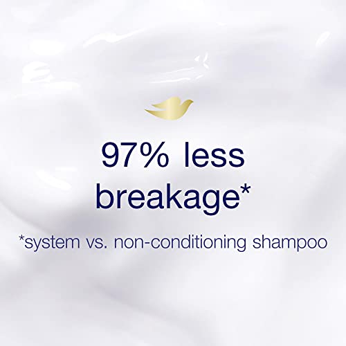 Dove Hair Therapy Shampoo for Damaged Hair Breakage Remedy Hair Shampoo with Nutrient-Lock Serum 13.5 fl oz