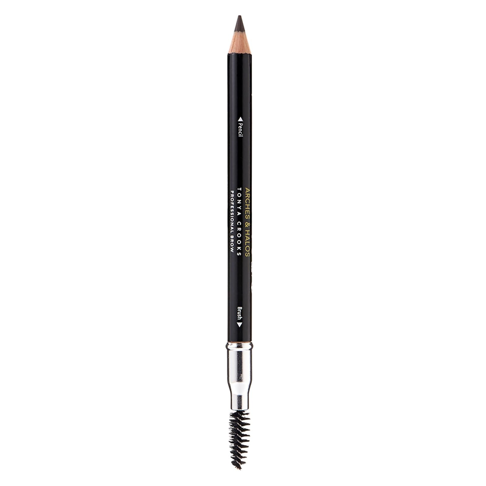 Arches & Halos Precision Brow Shaping Pencil in Dark Brown, 0.2 oz
