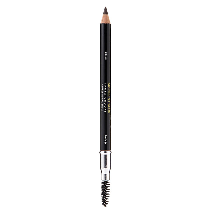 Arches & Halos Precision Brow Shaping Pencil in Dark Brown, 0.2 oz