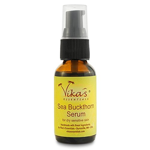 Vika's Essentials Organic Sea Buckthorn Oil Serum for Dry Sensitive Skin