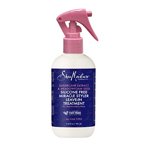 SheaMoisture Silicone Free Miracle Styler Leave-In Hair Treatment Trvl, 3.4 Fl Oz