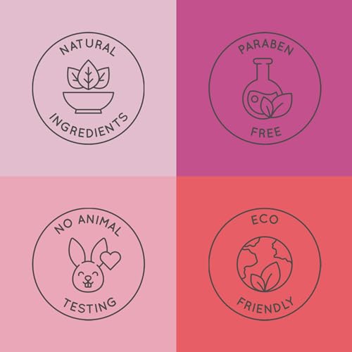 Tinted Lip Balm Pink – Bambalo 4-Pack Hydrating Moisturizing Lip Care – Soft Rosy Tint – Natural & Organic Ingredients – Easy Wear, Everyday Color – Made in USA