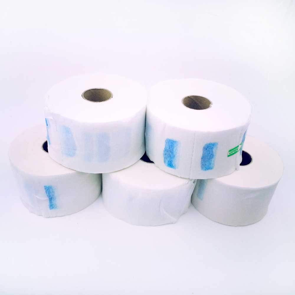 Huini Stretch Paper Neckband, Stretchable, 2.76× 11'' Shaving Factory Barber Neck Strip, 400 Count(5*80pcs/st.)