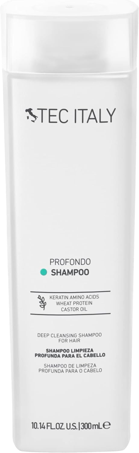 LSDGUS Tec Italy Deep Cleaning Hair Shampoo Profondo - 300ml/10.14oz