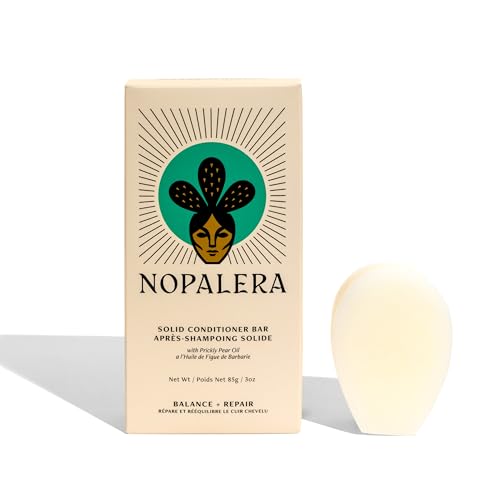 Nopalera Conditioner Bar - Balance and Repair, For Oily Hair, Color Safe, Paraben Free, Silicone & Sulfate Free, Made With Prickly Pear Oil (2.8 oz)