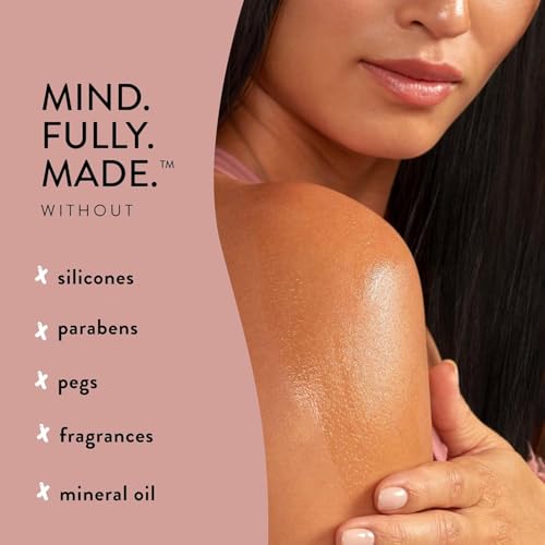 The Honest Company Honest Mama Hydrating and Soothing Glow On Body + Belly Oil | Plant-Based, Hypoallergenic, Fragrance-Free | 4.2 fl oz
