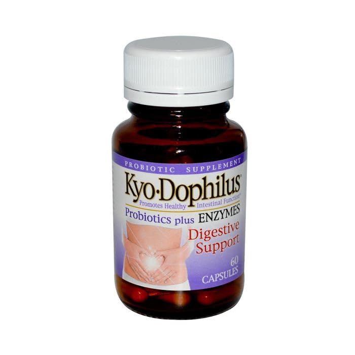 Kyolic Kyo-Dophilus Probiotic Plus Enzymes (60-Capsules)