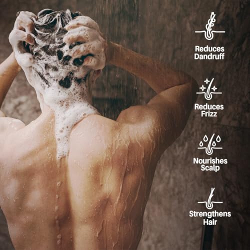 Castor Oil Shampoo and Conditioner - Sulfate Free with Peppermint Oil, Lavender and Rosemary - Castor Oil Shampoo for Hair Growth - Hydrating and Nourishing Castor Oil Shampoo - 16 oz each