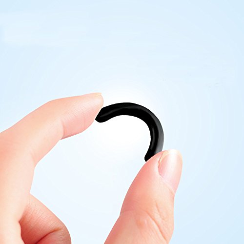 Black(5PCS) : 5PCS/18PCS Silicone Replacement Cushion Eyelash Curler Rubber Refills Pad Makeup Tool for Most Eyelash Curler (Black(5PCS))