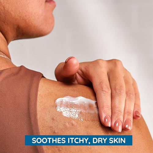 Aveeno Skin Relief Moisturizing Lotion for Very Dry Skin with Soothing Triple Oat & Shea Butter Formula, Dimethicone Skin Protectant Helps Heal Itchy, Dry Skin, Fragrance-Free, 33 fl. oz