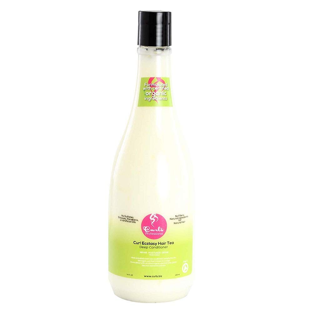 Curls Curl Ecstasy Hair Tea Deep Conditioner, 14-Ounce Bottle
