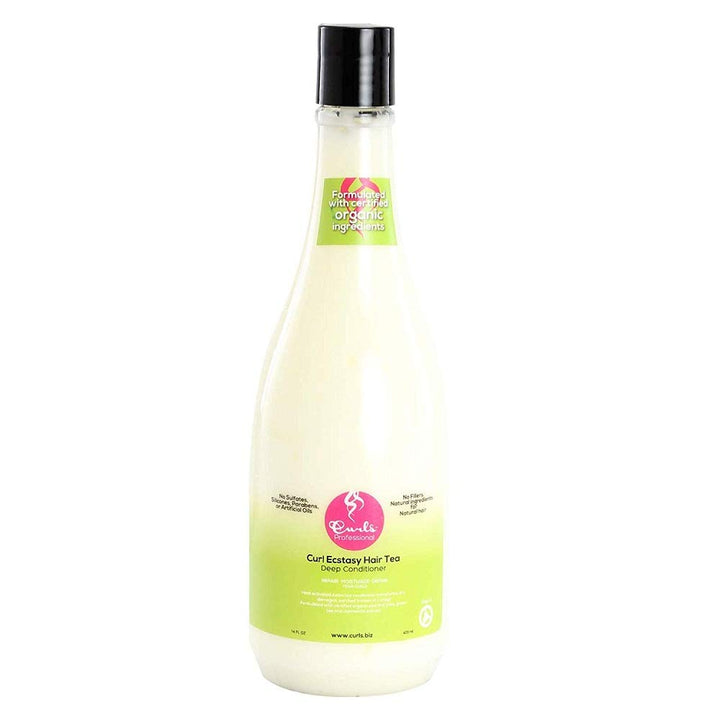 Curls Curl Ecstasy Hair Tea Deep Conditioner, 14-Ounce Bottle