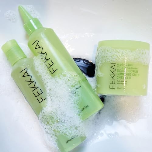 Fekkai Apple Cider Detox Clarifying Scrub - 7.5 oz - Scalp Treatment - Removes Build-Up & Exfoliates - For All Hair Types - Vegan, Cruelty-Free