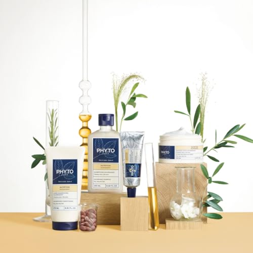 PHYTO NOURISHMENT Nourishing Shampoo with Jojoba Oil Sulfate Free for Dry Hair, Hydrating, Moisturizing Shampoo, 8.45 fl. oz.