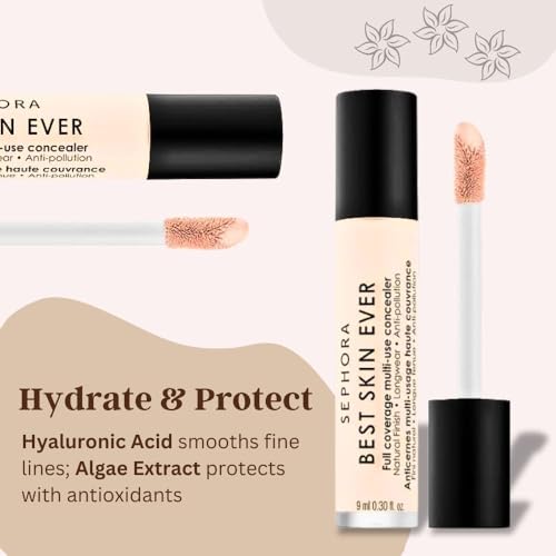 SEPHORA COLLECTION Best Skin Ever Full Coverage Multi-Use Hydrating Concealer 03P