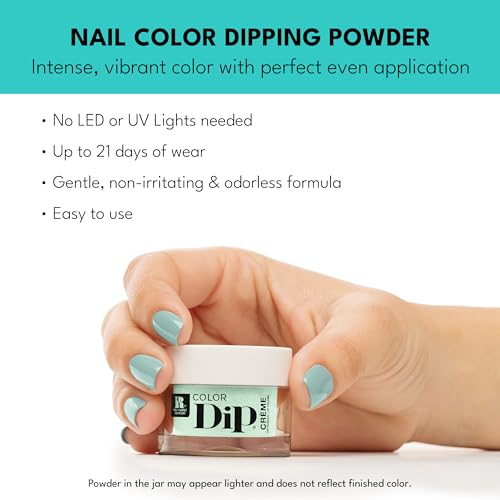 Red Carpet Manicure Color Dip Meant To Be Mint Nail Dipping Powder, 0.3 Fl. Oz.