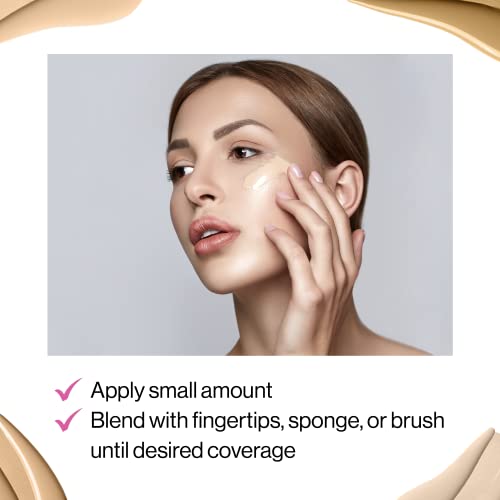 wet n wild Photo Focus Matte Liquid Liquid Foundation Shell Ivory, Vegan & Cruelty-Free