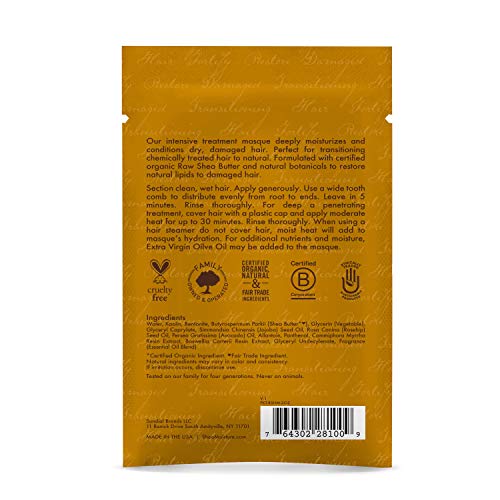 SheaMoisture Raw Shea Butter Deep Treatment Masque Packet's, 2 Ounce
