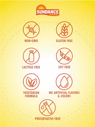 Sundance Papaya Enzymes | 100 Chewable Tablets | Natural Tropical Flavor | Vegetarian, Non-GMO, and Gluten Free Supplement