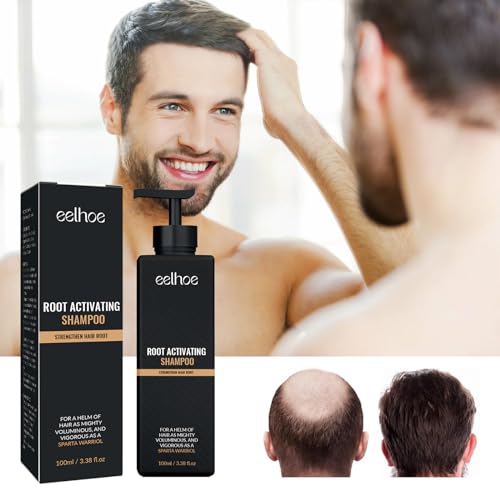 Spartan Shampoo, Spartan Root Activator Shampoo, Natural Hair Regrowth Shampoos for Men Women 2bottles (100ml/1 Bottles)