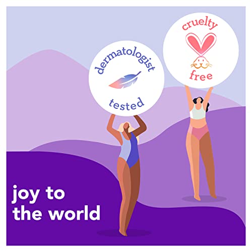 joy Womens Razor Blade Refills, 8 Count, Purple, Lubrastrip to Help Avoid Skin Irritation