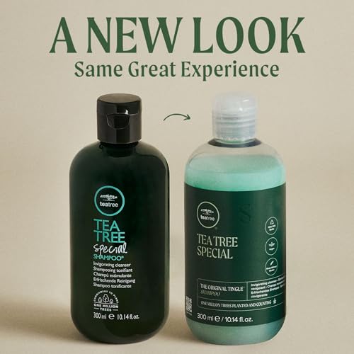 Tea Tree Special Shampoo, Deep Cleans, Refreshes Scalp, For All Hair Types, Especially Oily Hair, 33.8 fl. oz.