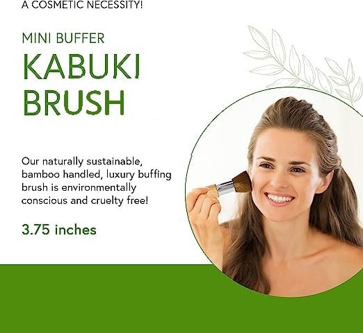 Honeybee Gardens Mini Kabuki Brush Bronzer