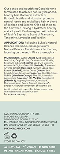 Sukin Haircare Natural Balance Conditioner, 33.82 Ounce