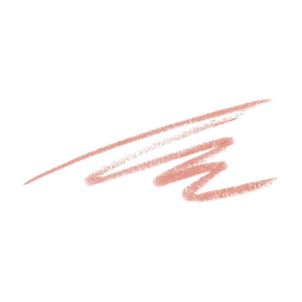 Flower Beauty Petal Pout Lip Liner - Smooth & Creamy Lip Liner with Pigment Rich Color, Prevents Feathering of Lip Color, Comes with Built-in Sharpener (Beige)