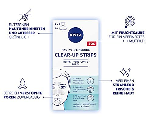 Nivea Visage Hautverfeinerndes Clear Up Strips 6 strips by Nivea