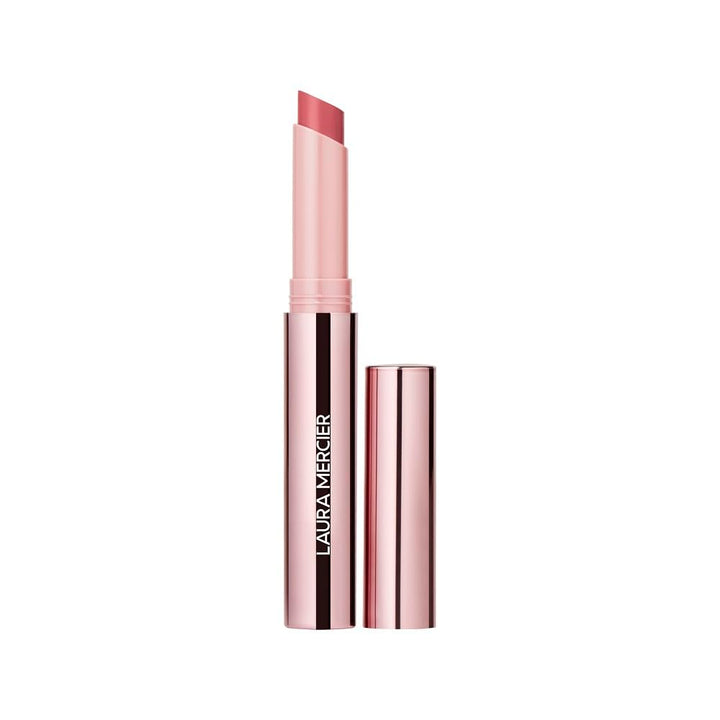Laura Mercier High Vibe Lip Color, 6HR Long Lasting Lipstick, Lightweight and Comfortable Smooth Wear, Non-Drying, Hydrating, Luminous Shine, 140 Buzz - Mauve