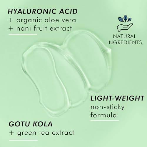 Hyaluronic Acid Serum for Face - USA Made with Natural & Organic Ingredients, Hydrating Anti Aging Face Serum, Softens and Smoothes Dry & Sensitive Skin, Fragrance Free Day & Night Facial Serum