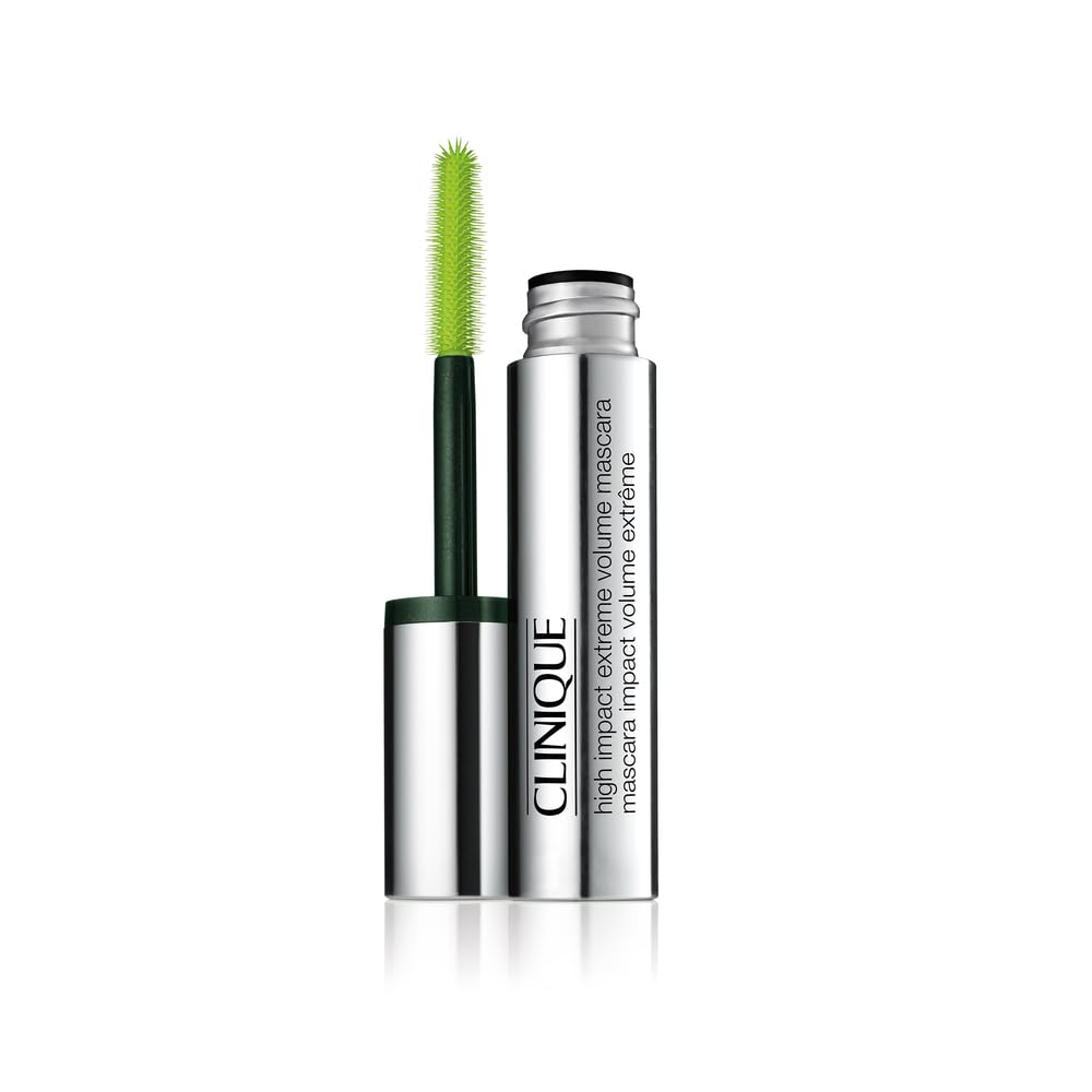 Clinique High Impact Extreme Volume Mascara – Buildable Volume + | Multi-Dimensional Brush | Safe For Sensitive Eyes Formula, Extreme Black