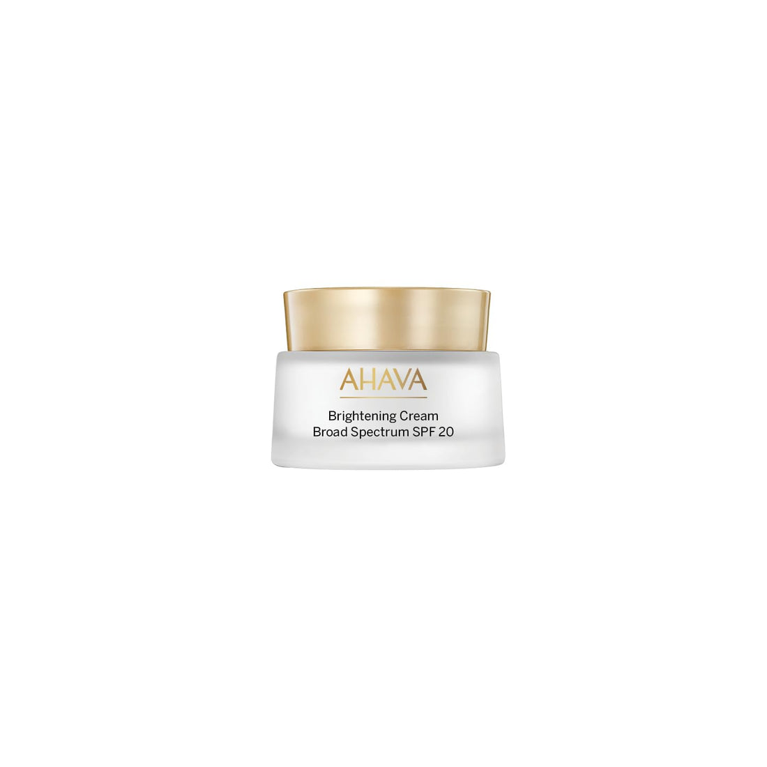 AHAVA Brightening Cream SPF20 - Brightens & Evens Skin Out, Hydrate & Protect Against UVA/B, Enriched with Osmoter, VF Brightening Accelerator & 3D Complex, 1.7 Fl.Oz